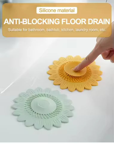 DrainGuard siliconen bloemvormige haarvanger, alternatieve variant