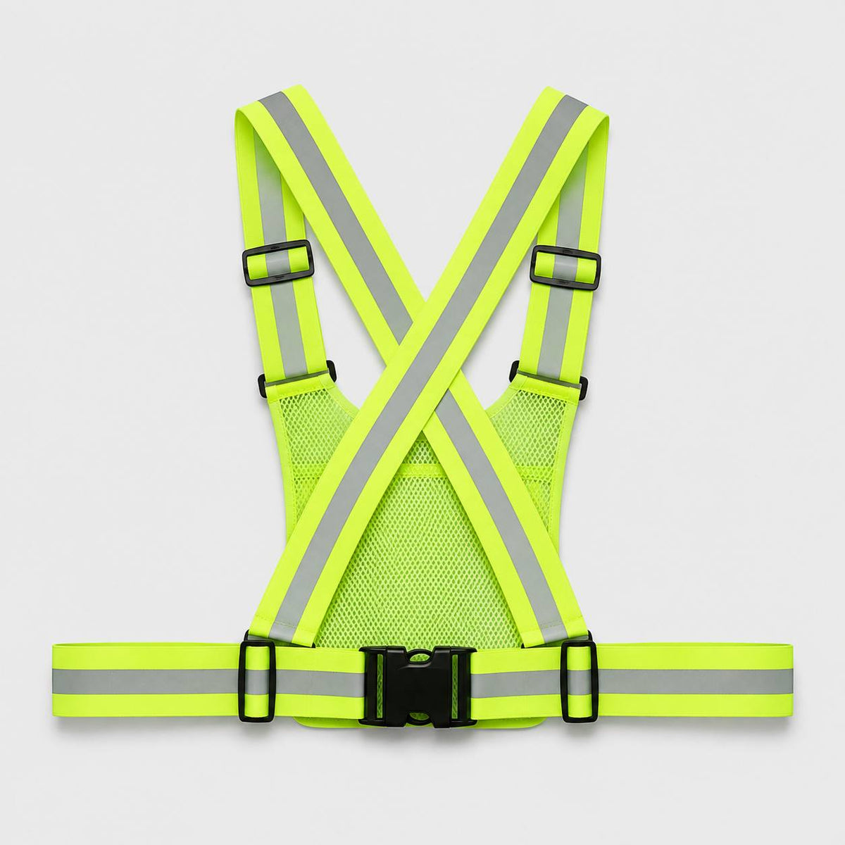 GlowGuard reflecterend veiligheidsvest - flatlay groen