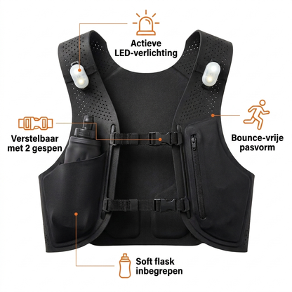 Glowdash hardloopvest voordelen overzicht