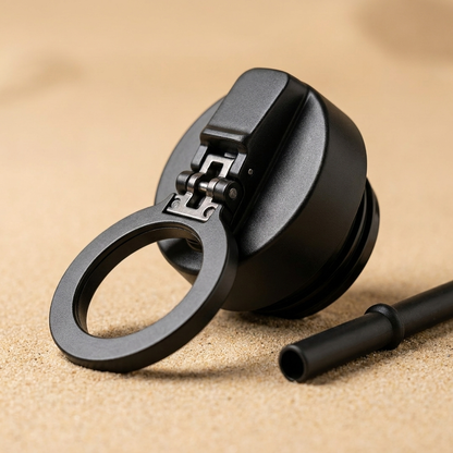 Close-up van de magnetische scharnierring van MAGFLOW