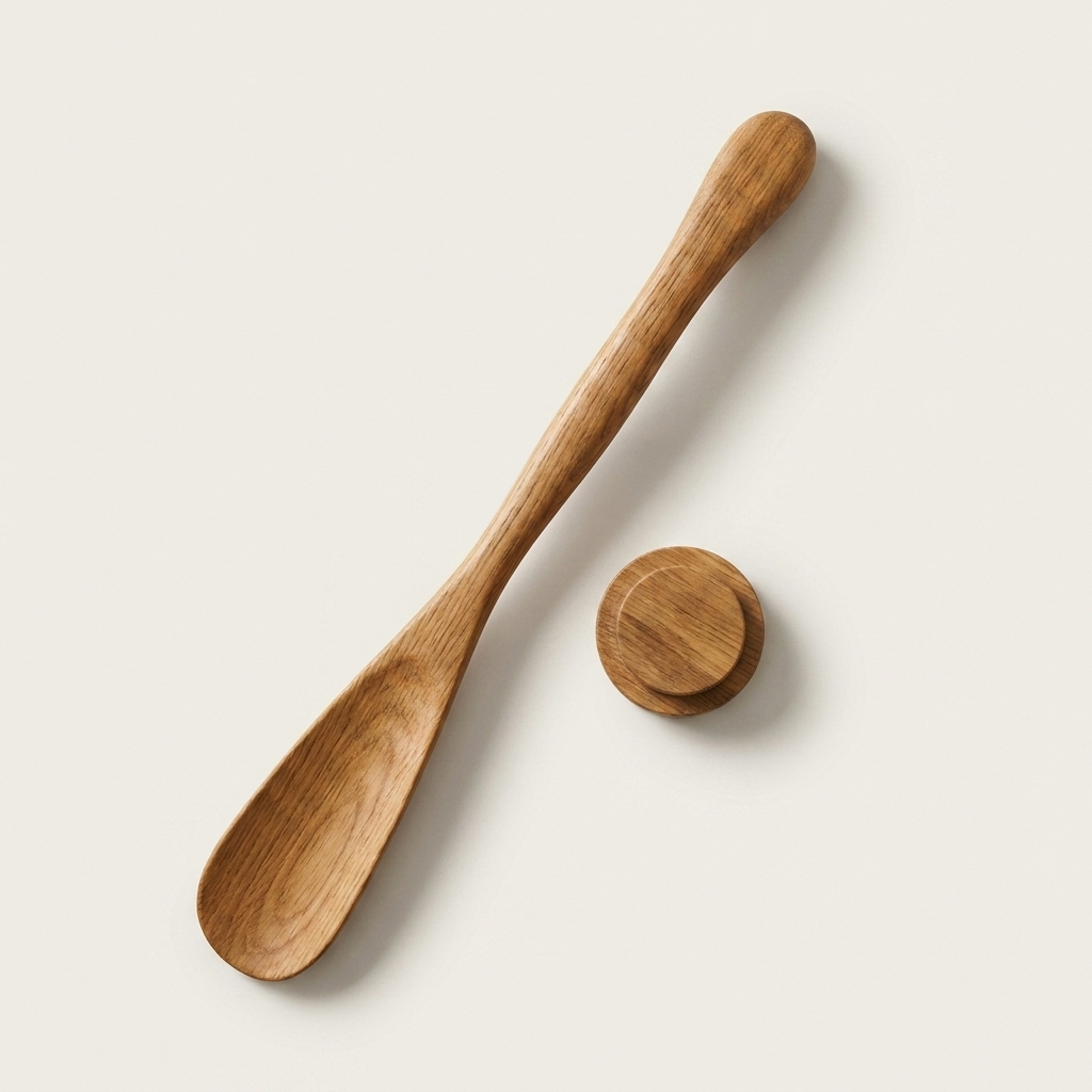 HALVOR schoenlepel met magnetische wandhouder, productfoto