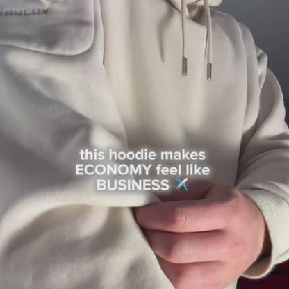 Reishoodie met Ingebouwd Oogmasker - Airplane Mode