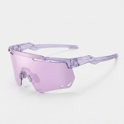 SOLSTRIDE sportbril - Licht Transparant Paars