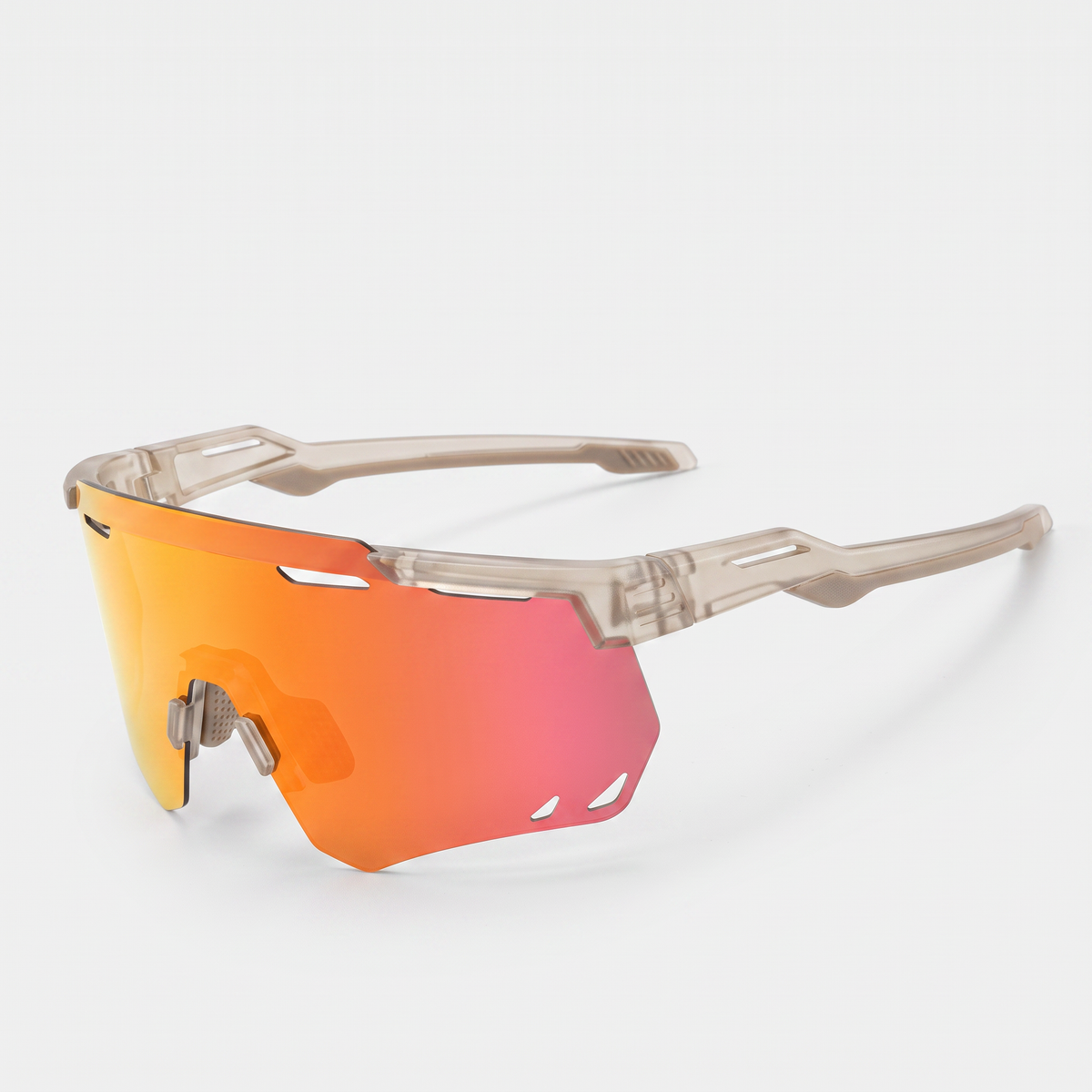 SOLSTRIDE sportbril - Zand Transparant